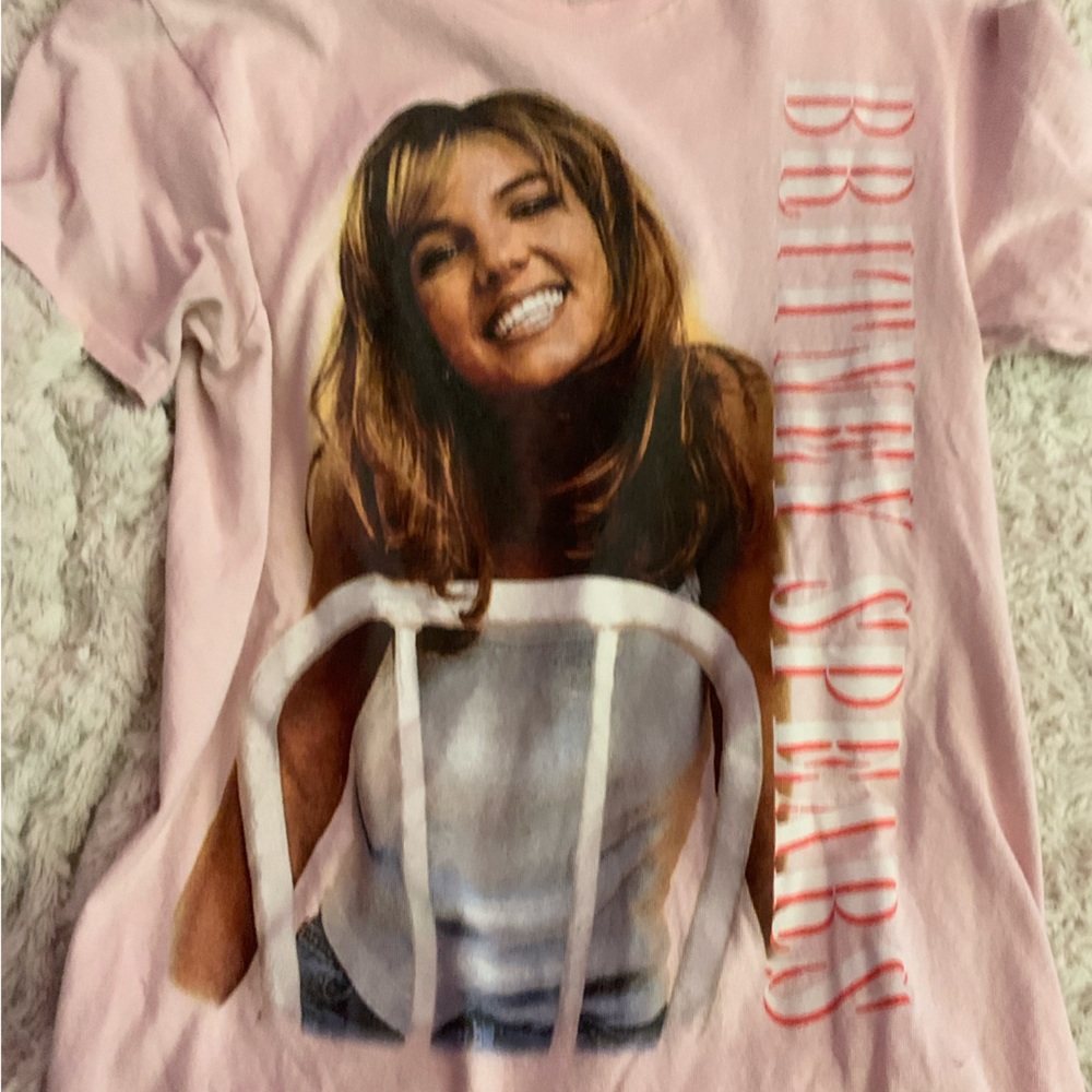britney spears band tee